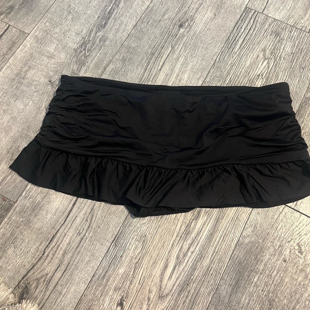 Apt 9 swim skirt, black, size XL